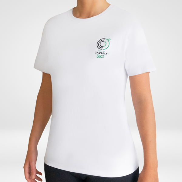 Camiseta de cotó amb logo Camí de Cavalls 360º